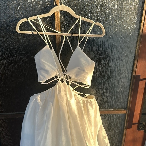 Anthropologie White Maxi Dress - Picture 10 of 14